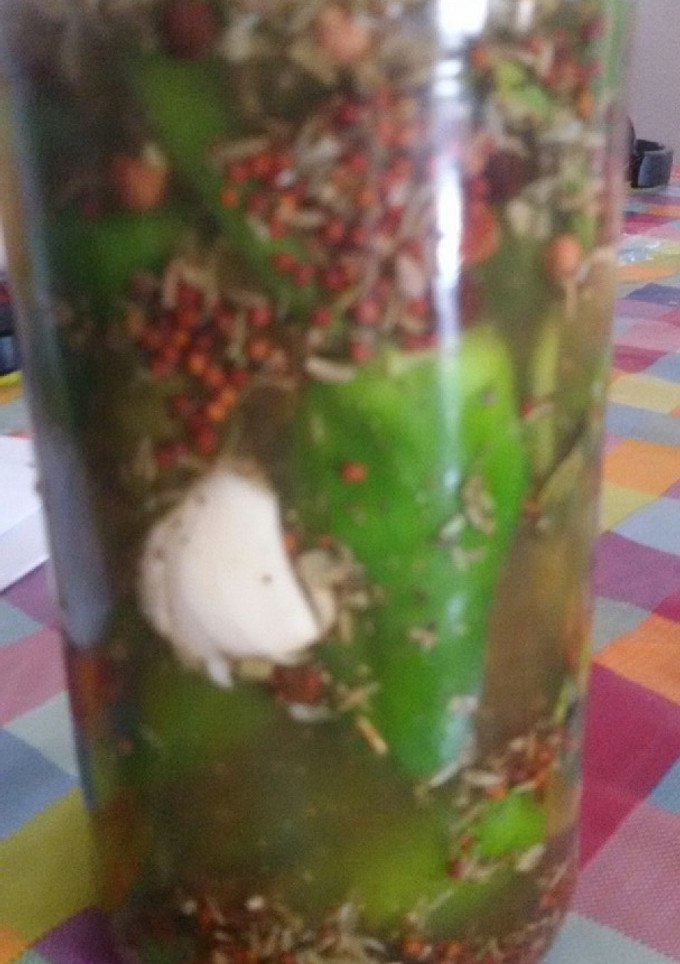 Una foto de Pimientos encurtidos