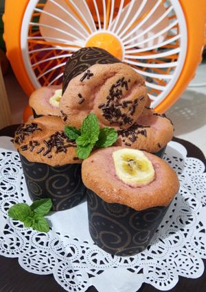 Foto resep Bolu pisang cup