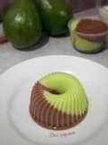 Layer Puding Coklat Alpukat