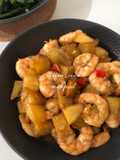 Oseng Udang Kentang