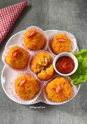 Foto resep Macaroni Cheese Ball (1277)
