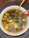 Sopa marina de Pota y Champiñones