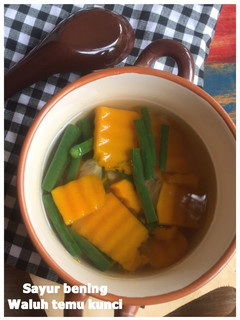 Foto resep SAYUR BENING WALUH & TEMU KUNCI