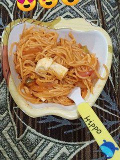 A picture of Singapuri chowmein.