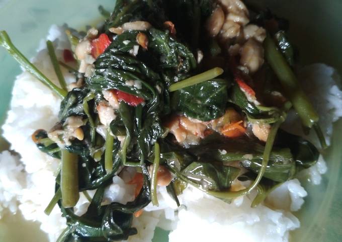Langkah Mudah untuk Menyiapkan Tumis Kangkung Mix Tempe, Bisa Manjain Lidah