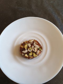 A picture of Dates N Mixed Nuts Rolls. #4 week challenge#Chatity Challenge.