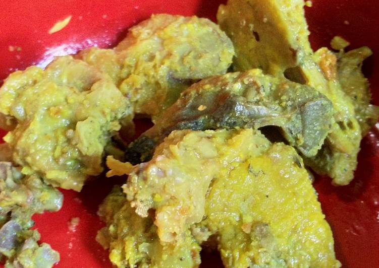 Resep !MANTAP Ayam Ungkep Bumbu kuning menu masakan harian