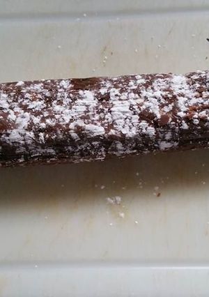 Une photo de Saucisson au chocolat