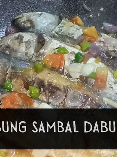 Foto resep Ikan kembung goreng sambal dabu praktis