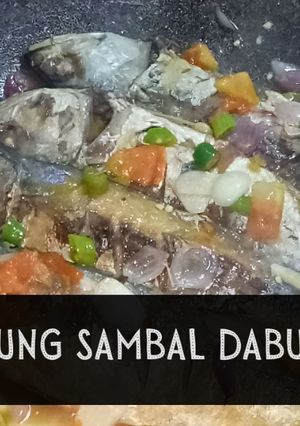 Foto resep Ikan kembung goreng sambal dabu praktis