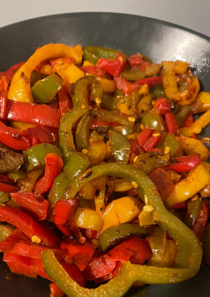 Una foto de Relleno para Fajitas (Pollo y Pimiento) 🌮