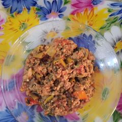 Green chilli keema A picture of Green chilli keema.