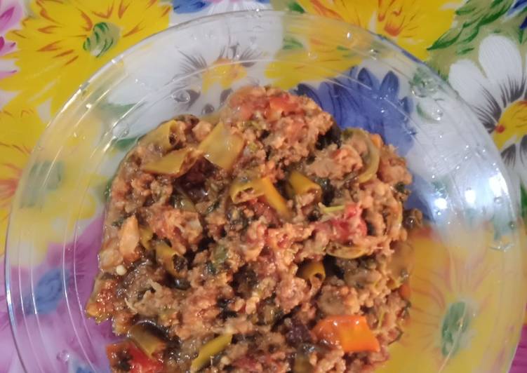 How to Prepare Favorite Green chilli keema