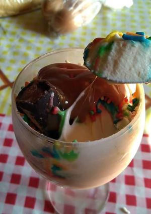 Una foto de Postre San Valentín