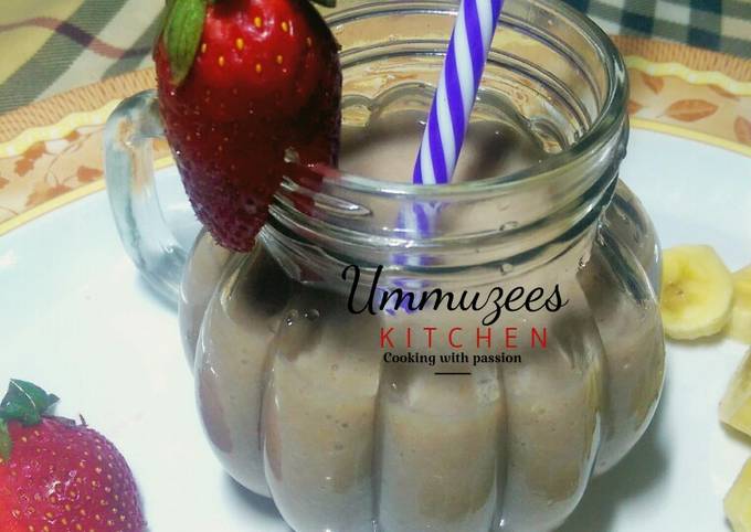 Recipe of Favorite Banana &amp; Dry fig shake