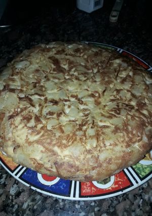 Una foto de Tortilla de papas