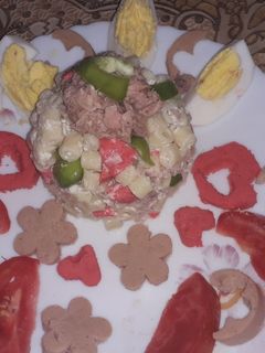 صورة لوصفة سلطة معكرونة