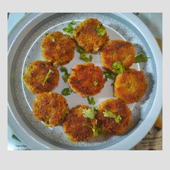 Soya kebabs A picture of Soya kebabs.