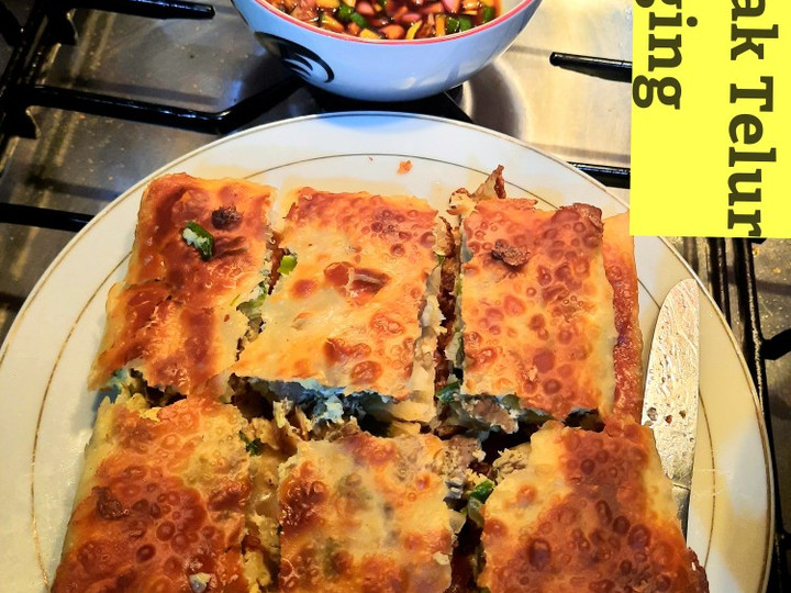 Langkah Mudah untuk Membuat Martabak Telur Daging, Bikin Ngiler