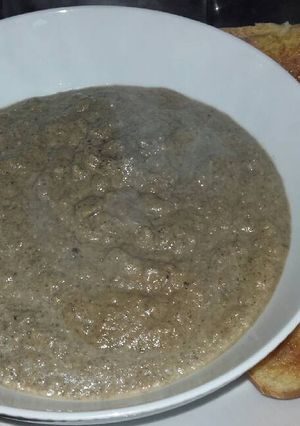 A picture of Cosy Mushroom Soup.