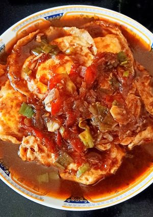 Foto resep Telur Ceplok Masak Kecap