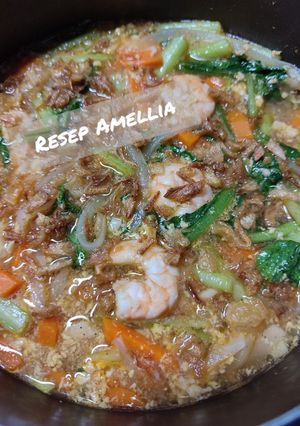 Foto resep Capcay udang sayur