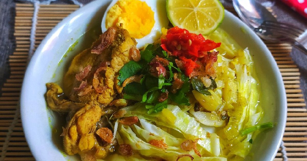Resep Soto Simple Ala Bumbu Desaku oleh Mira_Jabir - Cookpad