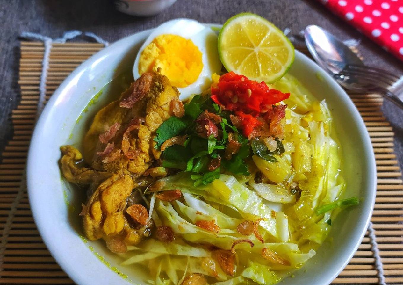 Soto Simple ala bumbu Desaku