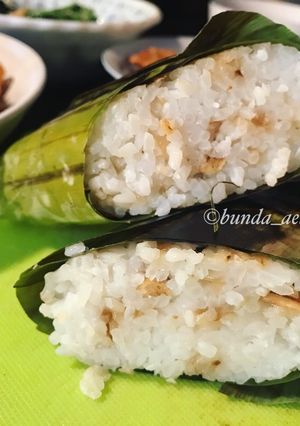 Foto resep Nasi bakar teri megic com