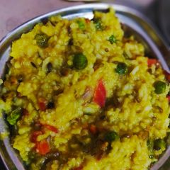 A picture of Masala khichadi.
