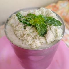 Mint smoothie A picture of Mint smoothie.
