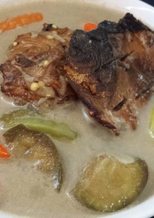 Foto resep Lodeh terong ikan panggang