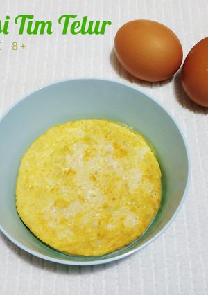 Foto resep MPASI 8+ Nasi Tim Telur