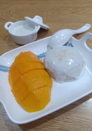 Foto resep Pulut Mangga (Sticky Mango Rice)