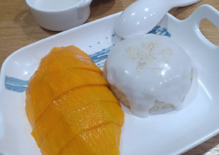 Cara menyiapkan Pulut Mangga (Sticky Mango Rice)  Cepat