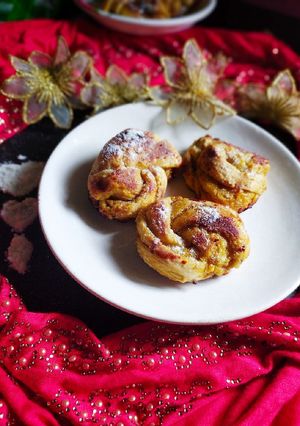 A picture of No Yeast Cinnamon Rolls.