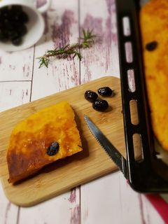 Foto di Focaccia alla zucca e olive