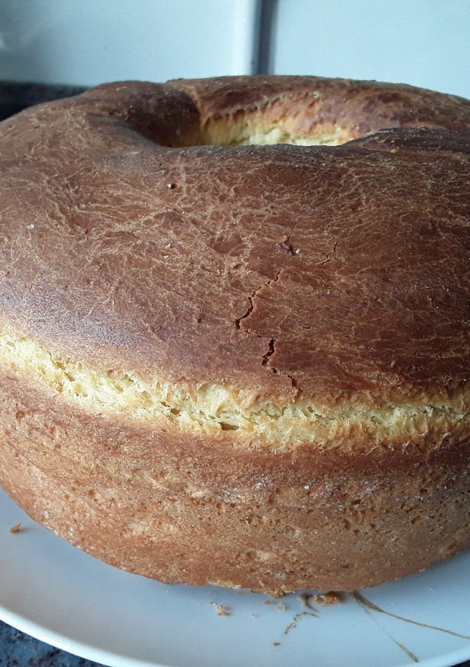 Una foto de Rosco con levadura fresca de panadería