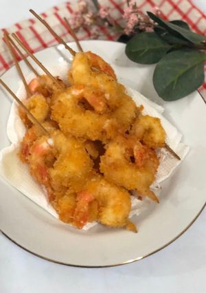Foto resep Sate udang kriuk
