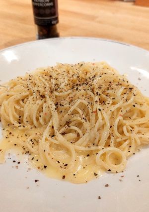 Foto resep Spaghetti dengan Butter Sauce