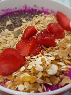 Foto resep Smoothie bowl dragonfruits