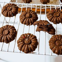 Ragi Choco cookies A picture of Ragi Choco cookies.