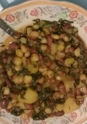 A picture of Fried Githeri.