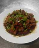 Thịt heo kho tiêu