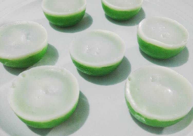 Kue Talam Tepung Beras Pandan