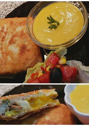 صورة لوصفة بريك عنابي بحساء اليقطين 🍠