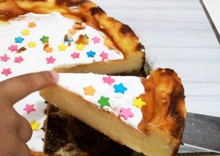 Recipe: Yummy 11. Basque burnt cheese cake