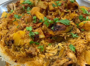صورة لوصفة رز كابلي بالدجاج