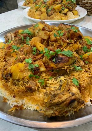 صورة لوصفة رز كابلي بالدجاج