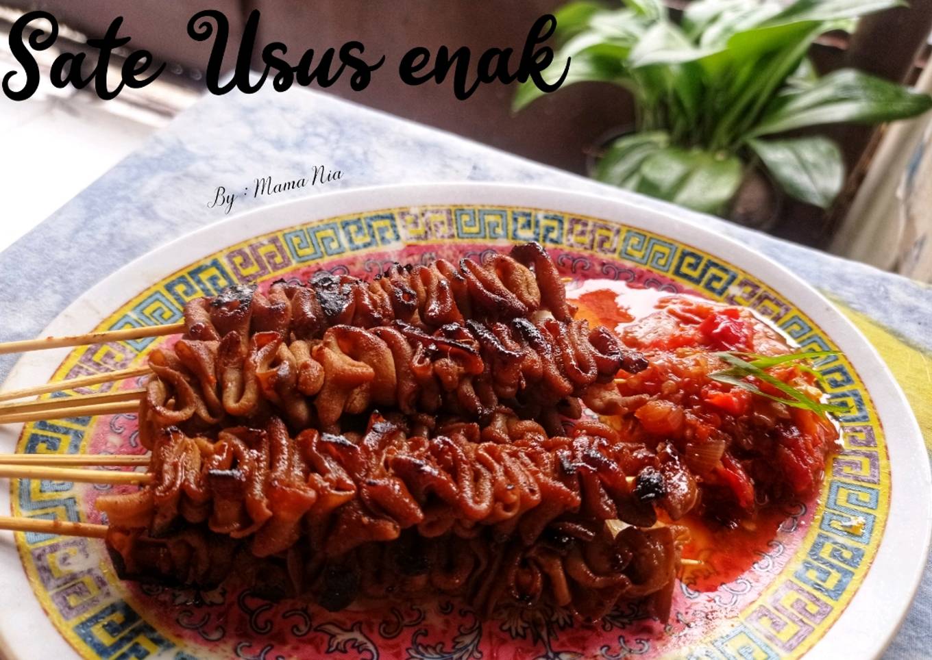 Sate usus enak
